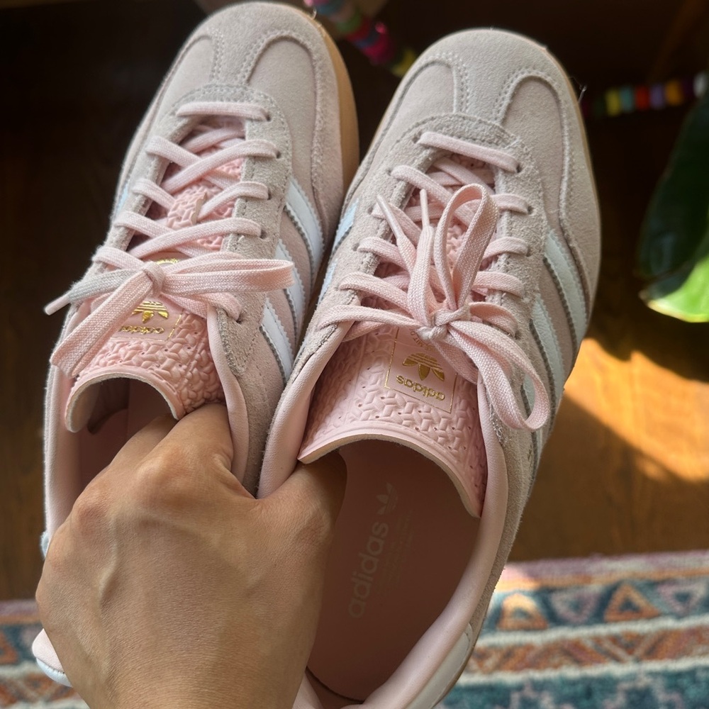 Adidas Pink Gazelle Sneakers